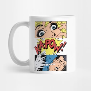 Vintage Comic Book Page 2 Mug